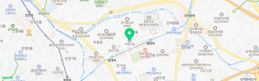 경기 안양시 네이버 지도