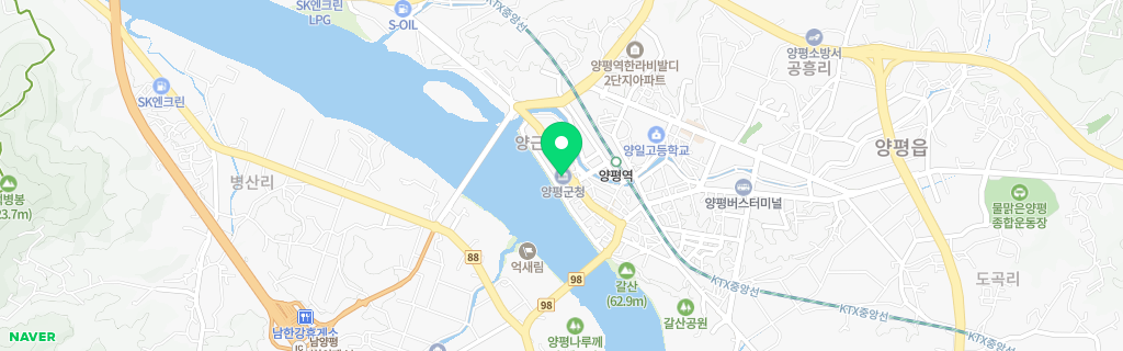 경기 양평군 네이버 지도
