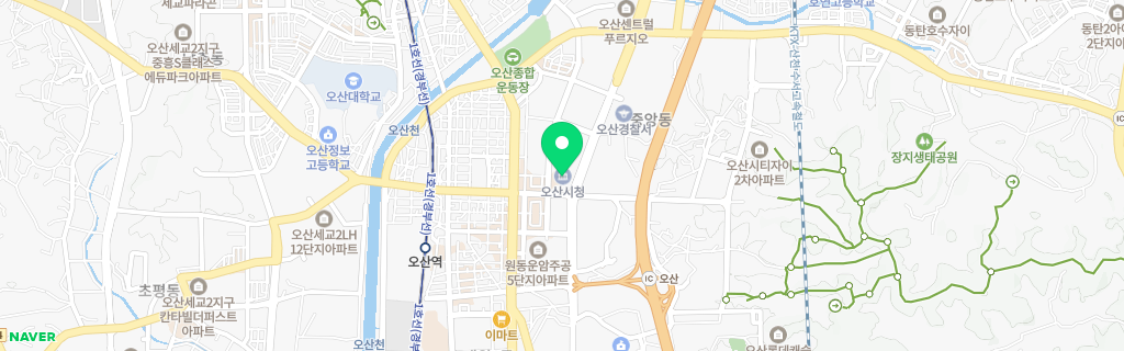 경기 오산시 네이버 지도