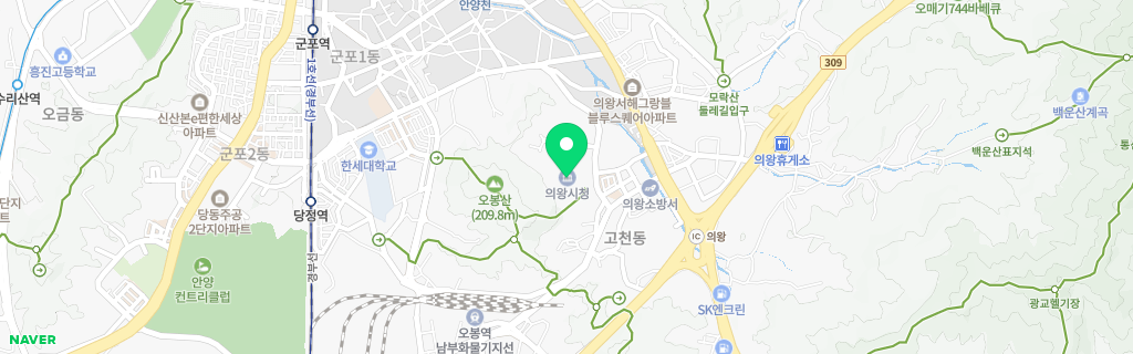 경기 의왕시 네이버 지도