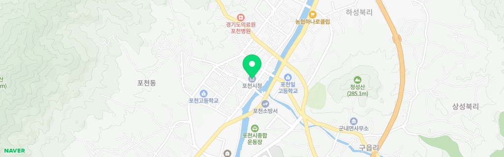 경기 포천시 네이버 지도