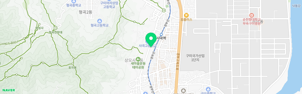 구미 상모사곡 네이버 지도
