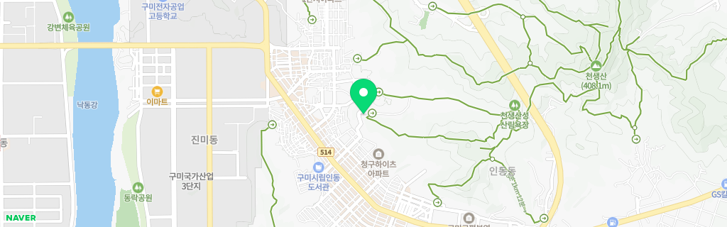구미 인동 네이버 지도