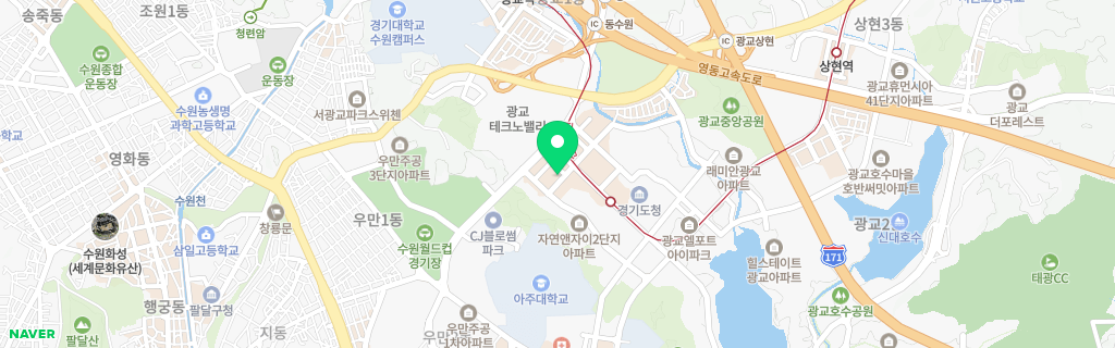 광교 네이버 지도