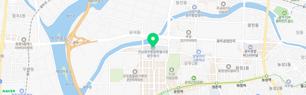 광주 네이버 지도