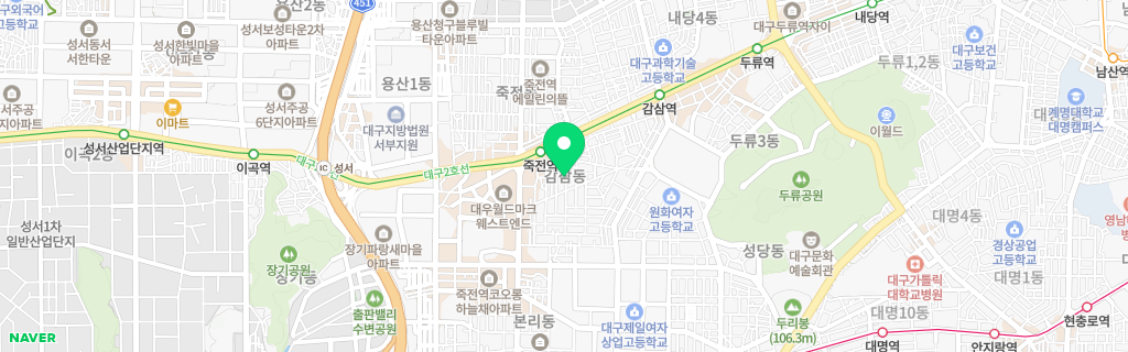 대구 감삼 네이버 지도