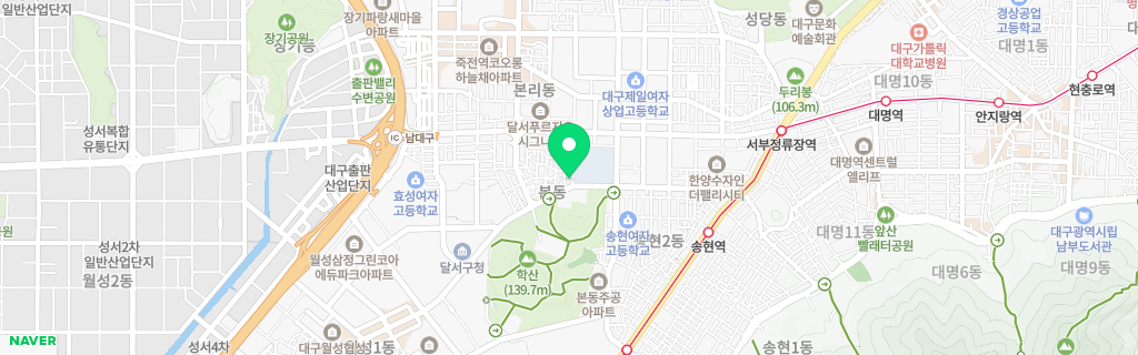 대구 본동 네이버 지도