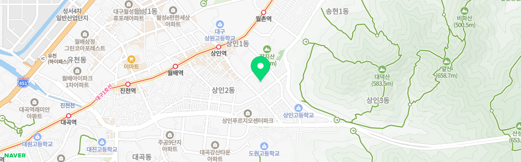 대구 상인 네이버 지도