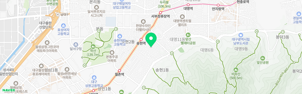 대구 송현 네이버 지도