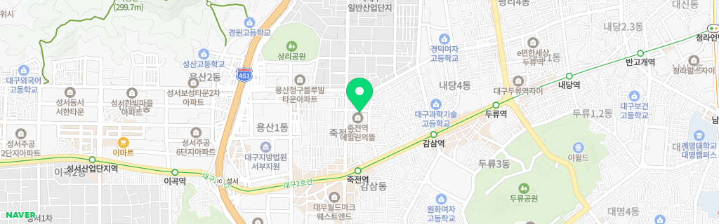 대구 죽전 네이버 지도