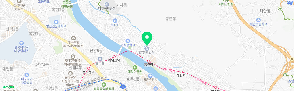 대구 동촌 네이버 지도