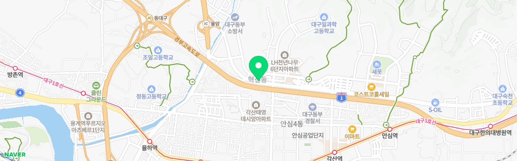 대구 혁신 네이버 지도