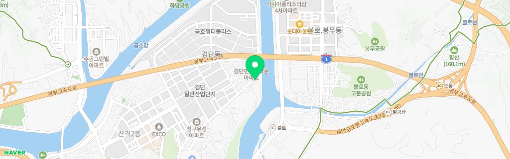 대구 검단 네이버 지도