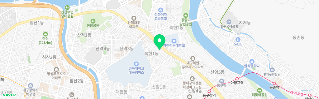 대구 복현 네이버 지도