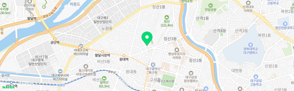 대구 침산 네이버 지도