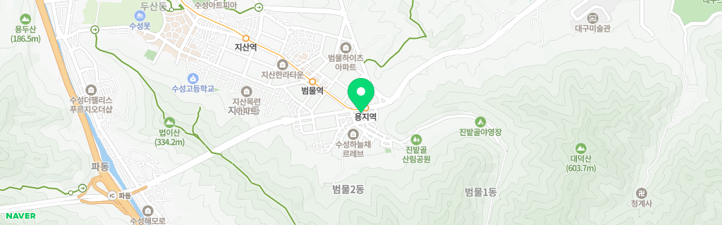 대구 범물 네이버 지도