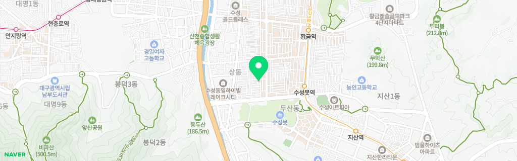 대구 상동 네이버 지도