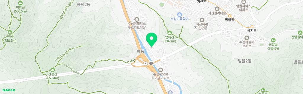 대구 파동 네이버 지도