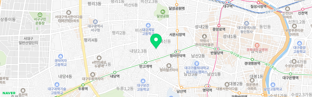 대구 대신 네이버 지도