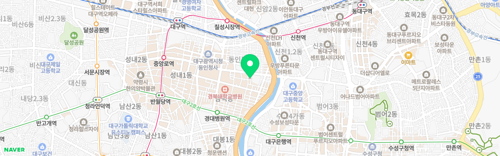 대구 동인 네이버 지도