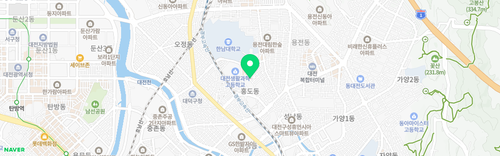 대전 홍도 네이버 지도