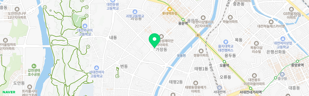 대전 가장 네이버 지도