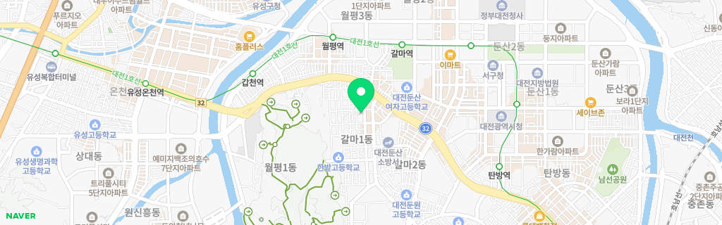 대전 갈마 네이버 지도