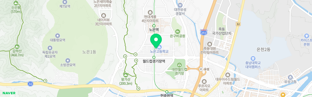 대전 노은 네이버 지도