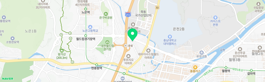 대전 온천 네이버 지도