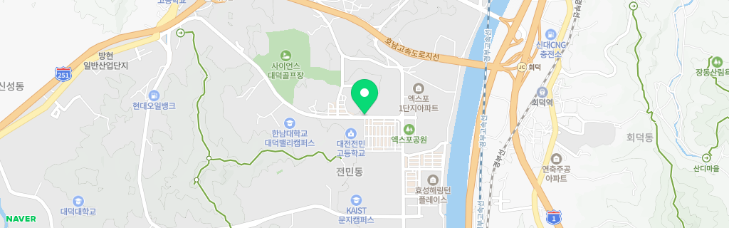 대전 전민 네이버 지도