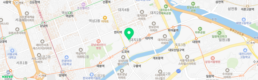 대치동 네이버 지도