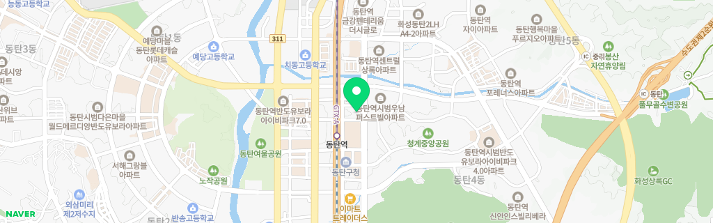 동탄 네이버 지도