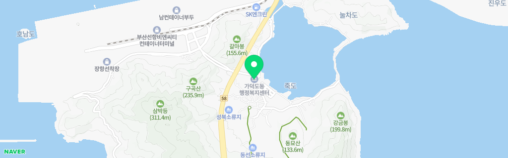 부산 가덕도 네이버 지도
