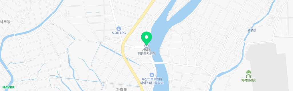 부산 가락 네이버 지도