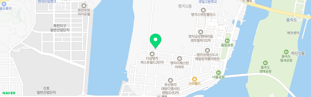 부산 명지 네이버 지도