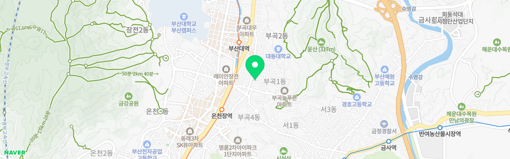 부산 부곡 네이버 지도