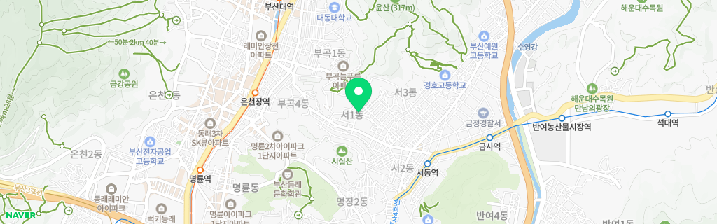 부산 서동 네이버 지도