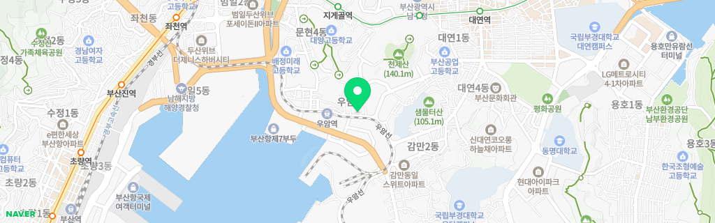 부산 우암 네이버 지도