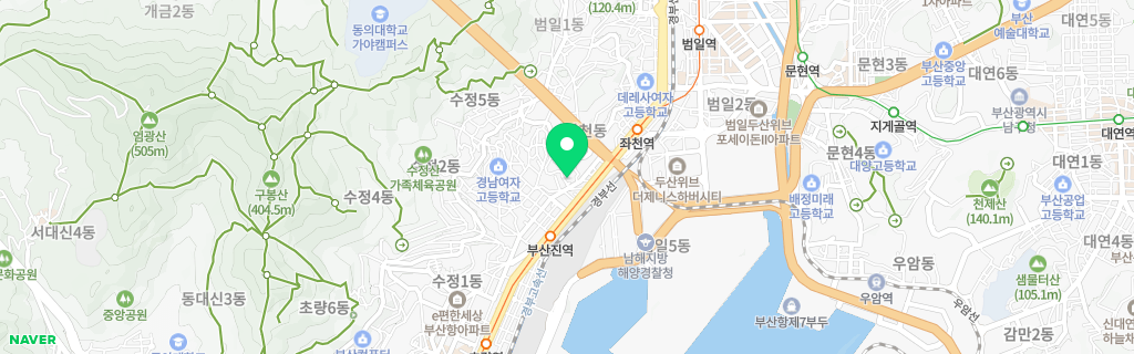 부산 좌천 네이버 지도
