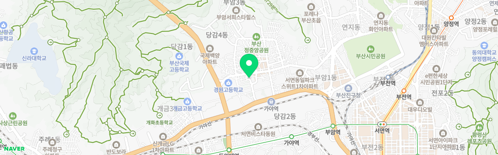 부산 당감 네이버 지도