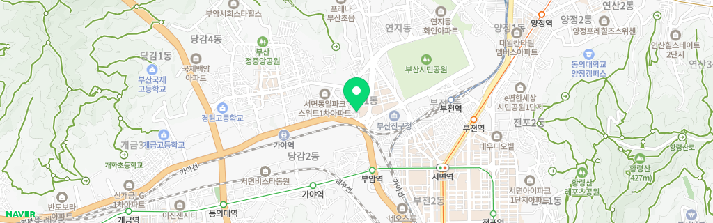 부산 부암 네이버 지도