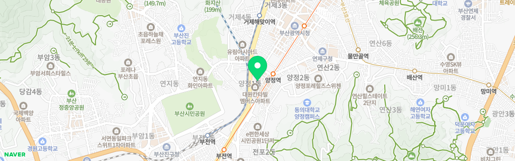 부산 양정 네이버 지도