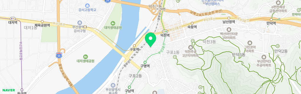 부산 구포 네이버 지도