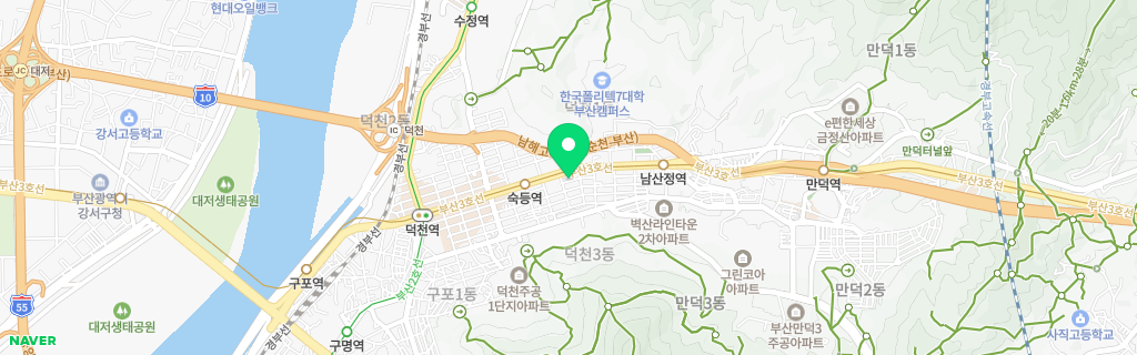 부산 덕천 네이버 지도