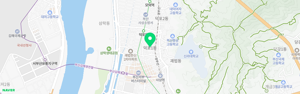 부산 덕포 네이버 지도