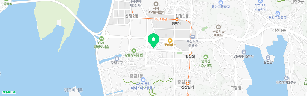부산 장림 네이버 지도