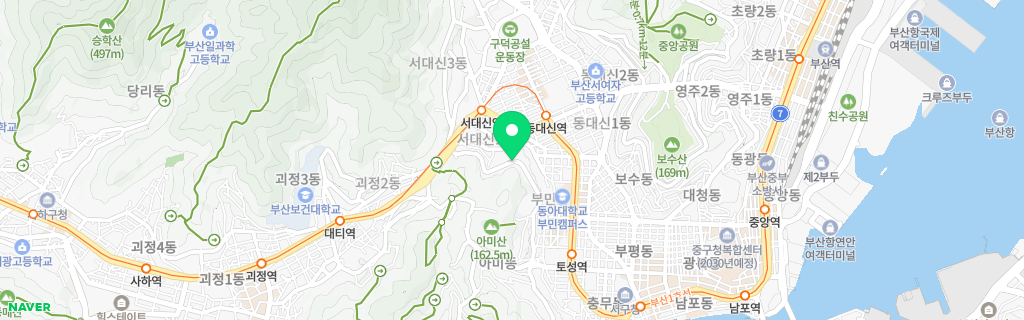 부산 서대신 네이버 지도