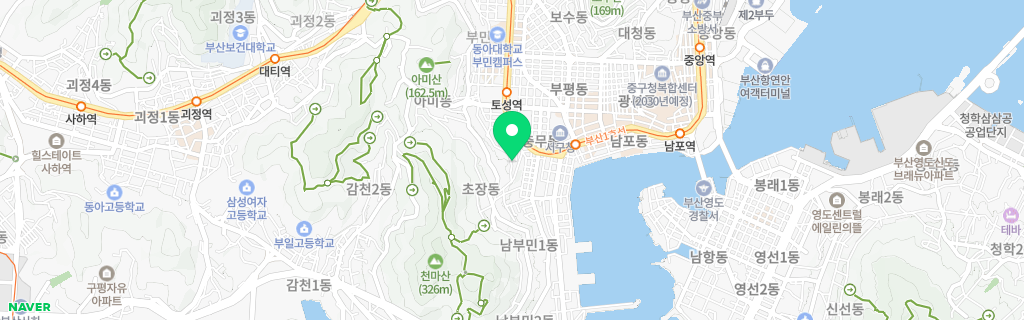 부산 초장 네이버 지도