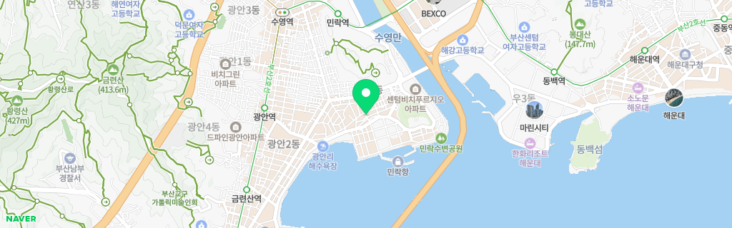 부산 민락 네이버 지도
