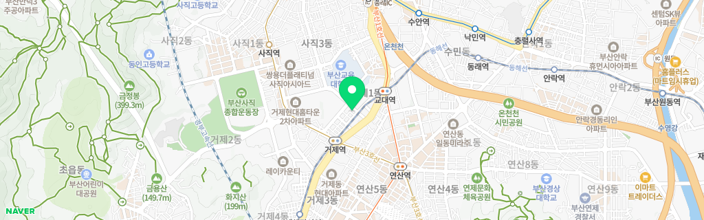 부산 거제 네이버 지도